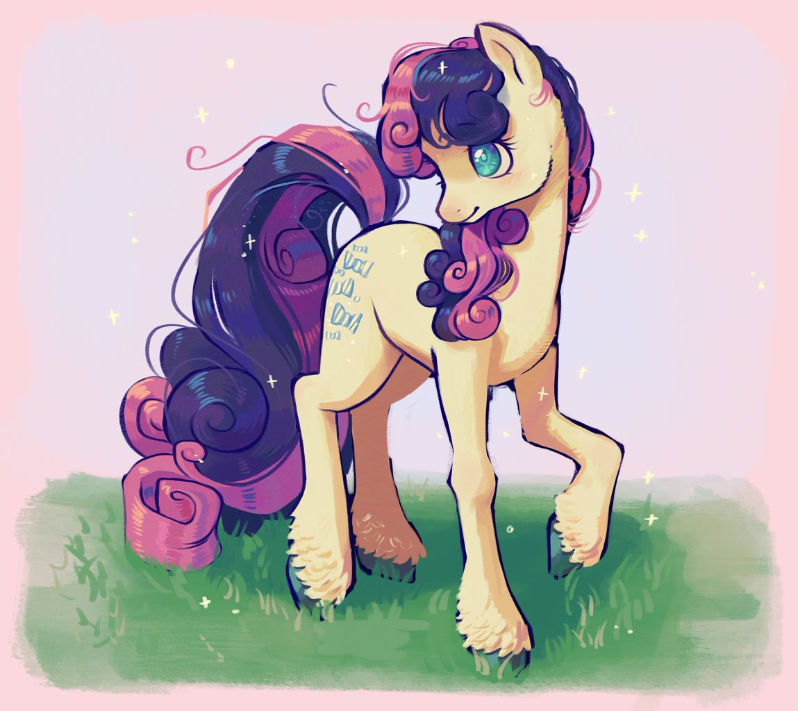 Twitter (January 2, 2024 at 12:16:16 AM UTC)
> it bonbon from mlp omg \#mlp \#mlpart