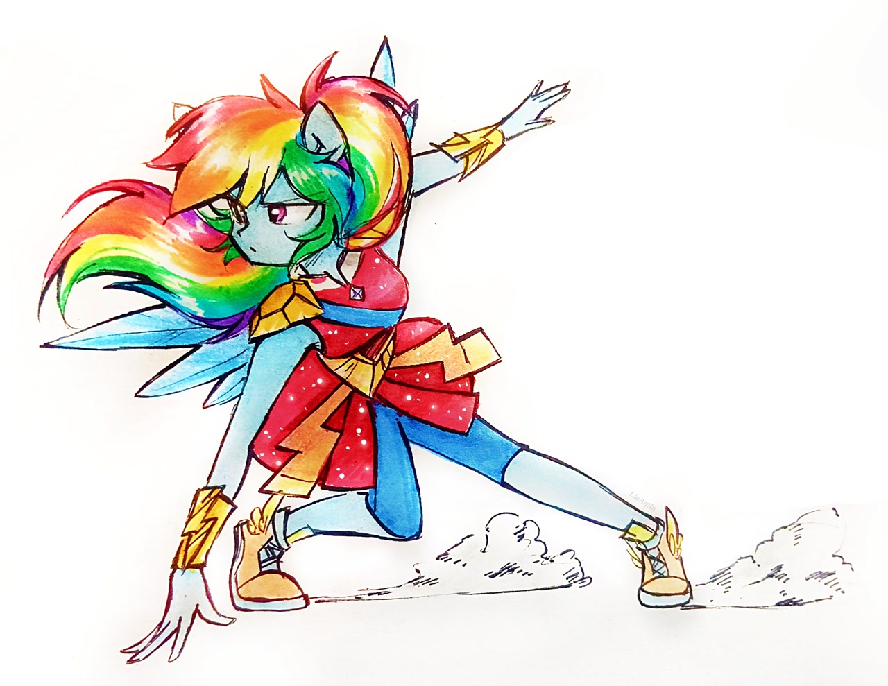 Action pose pfft