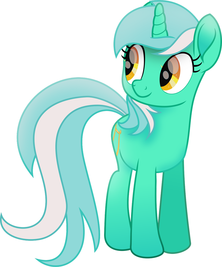 Lyra Heartstrings from _My Little Pony: The Movie_
Vector based on >>1474238 and extended to full body. :)
_*First movie vector done in the movie style! I love this pone. :3*_